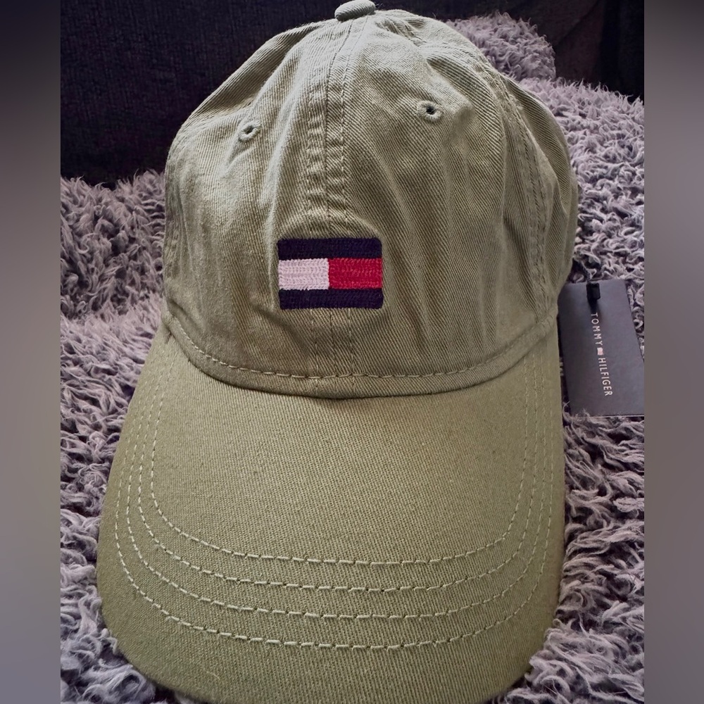 Tommy Hilfiger Olive Green Cap